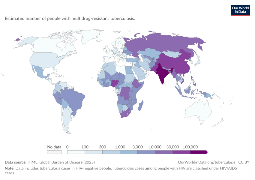 A thumbnail of the "Number of people with multidrug-resistant tuberculosis" chart