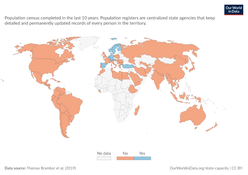 A thumbnail of the "Census based on population register recently completed" chart