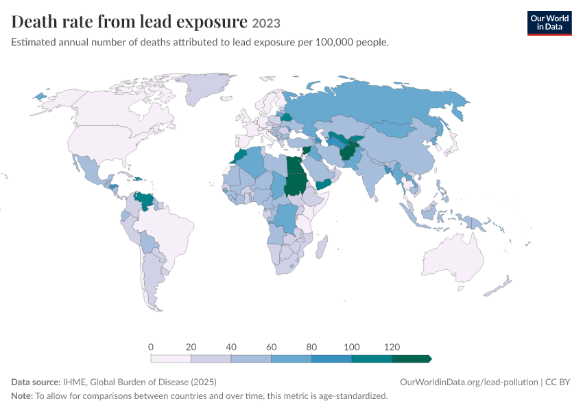 A thumbnail of the "Death rate from lead exposure" chart