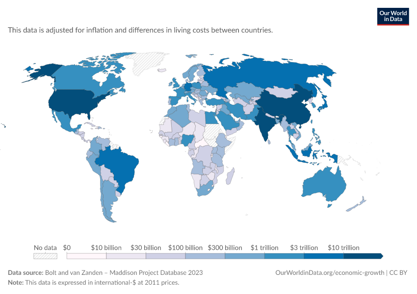 A thumbnail of the "Gross domestic product (GDP)" chart