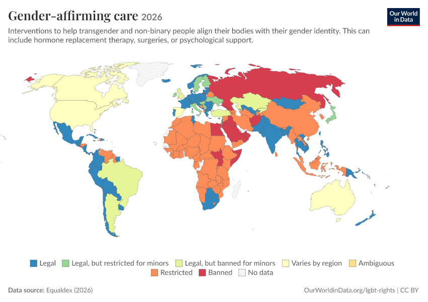 A thumbnail of the "Gender-affirming care" chart