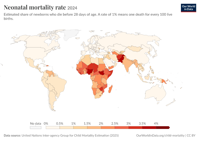 A thumbnail of the "Neonatal mortality rate" chart