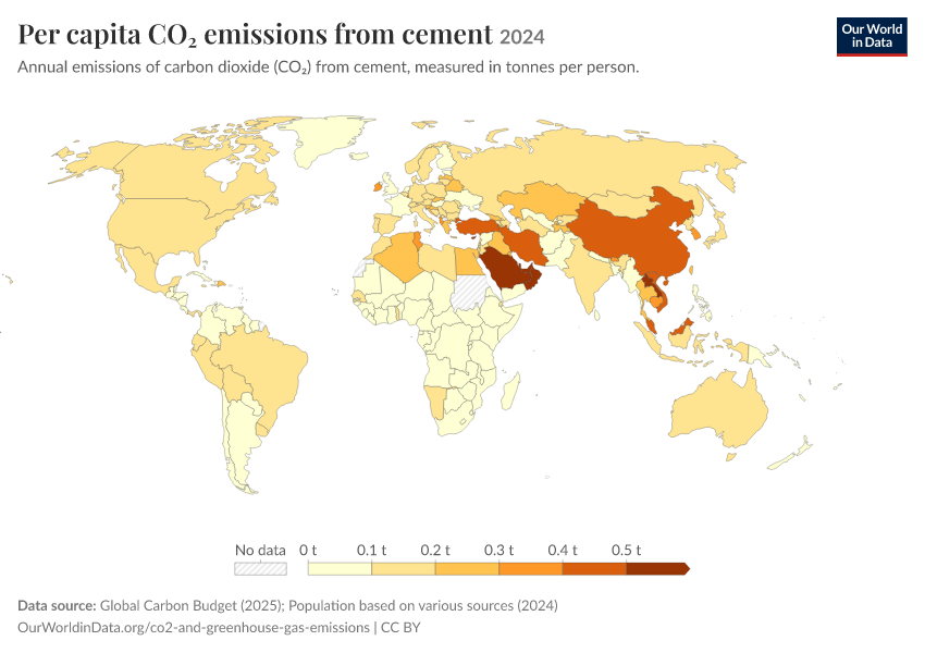 A thumbnail of the "Per capita CO₂ emissions from cement" chart