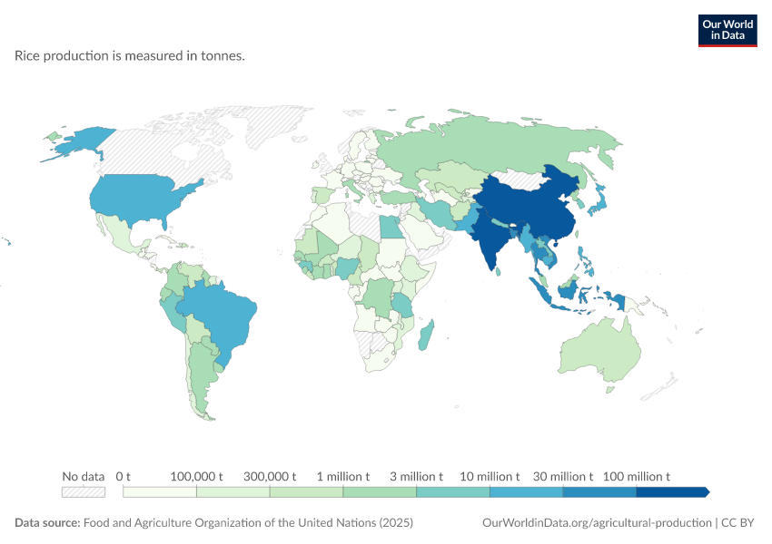 A thumbnail of the "Rice production" chart