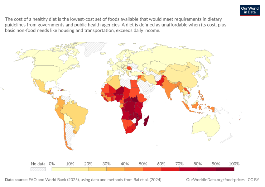 A thumbnail of the "Share of population that cannot afford a healthy diet" chart