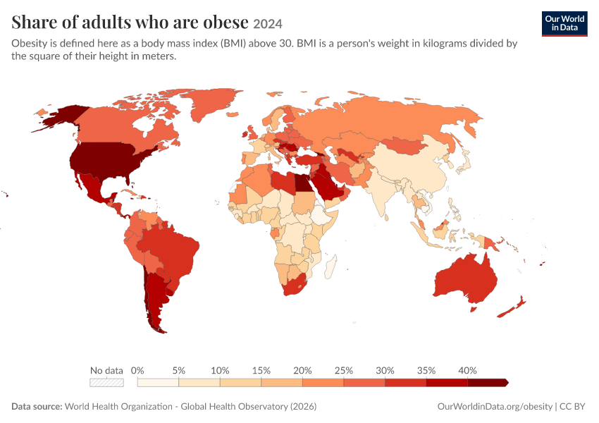 A thumbnail of the "Share of adults who are obese" chart