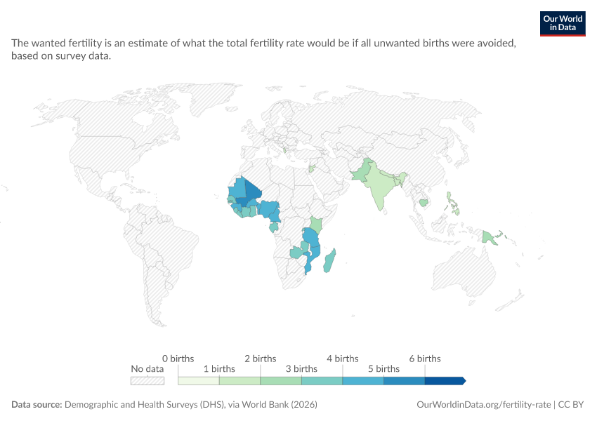 A thumbnail of the "Wanted fertility rate" chart